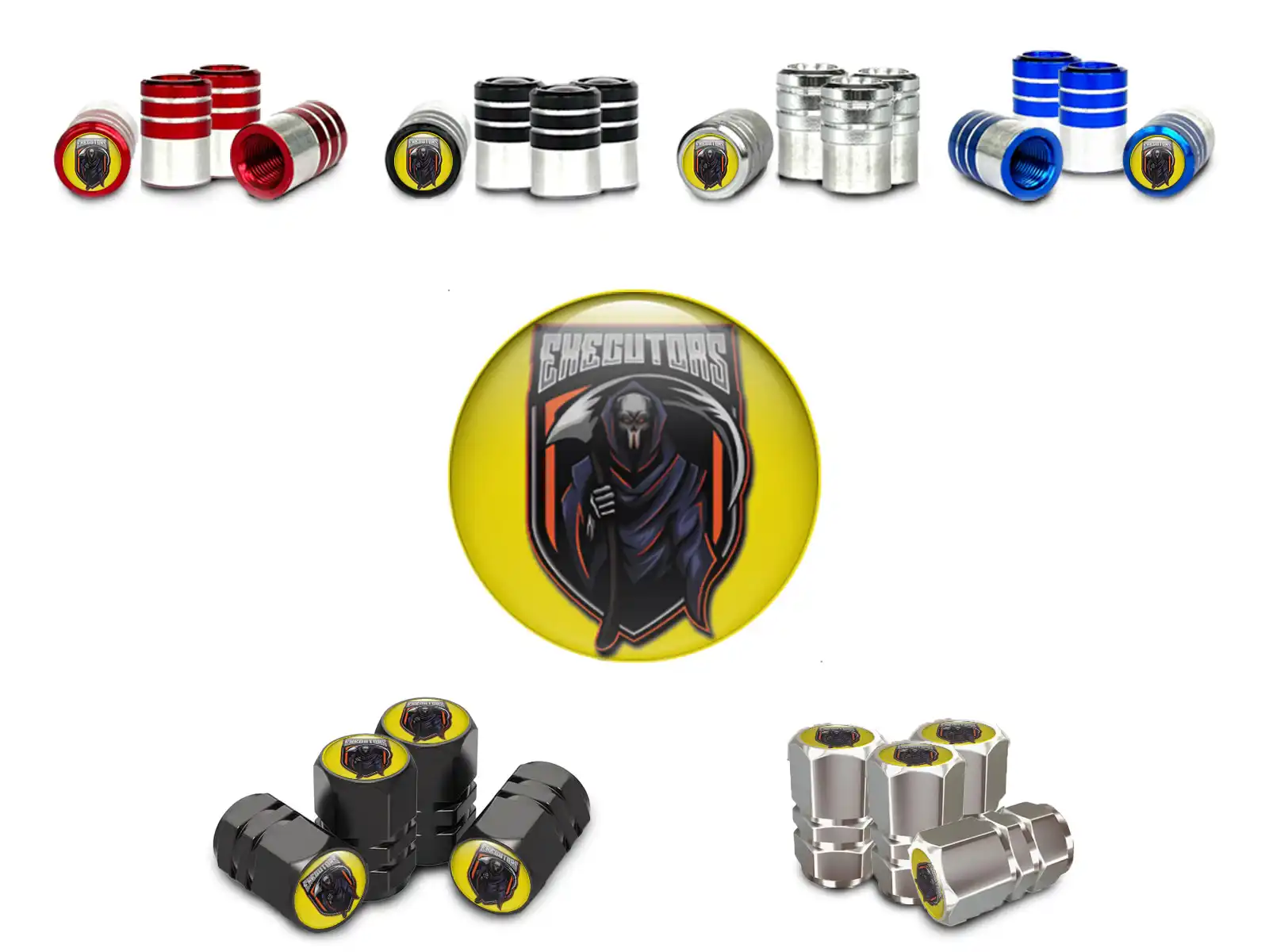 Tyres Valve Caps Bikes Tuning Edition